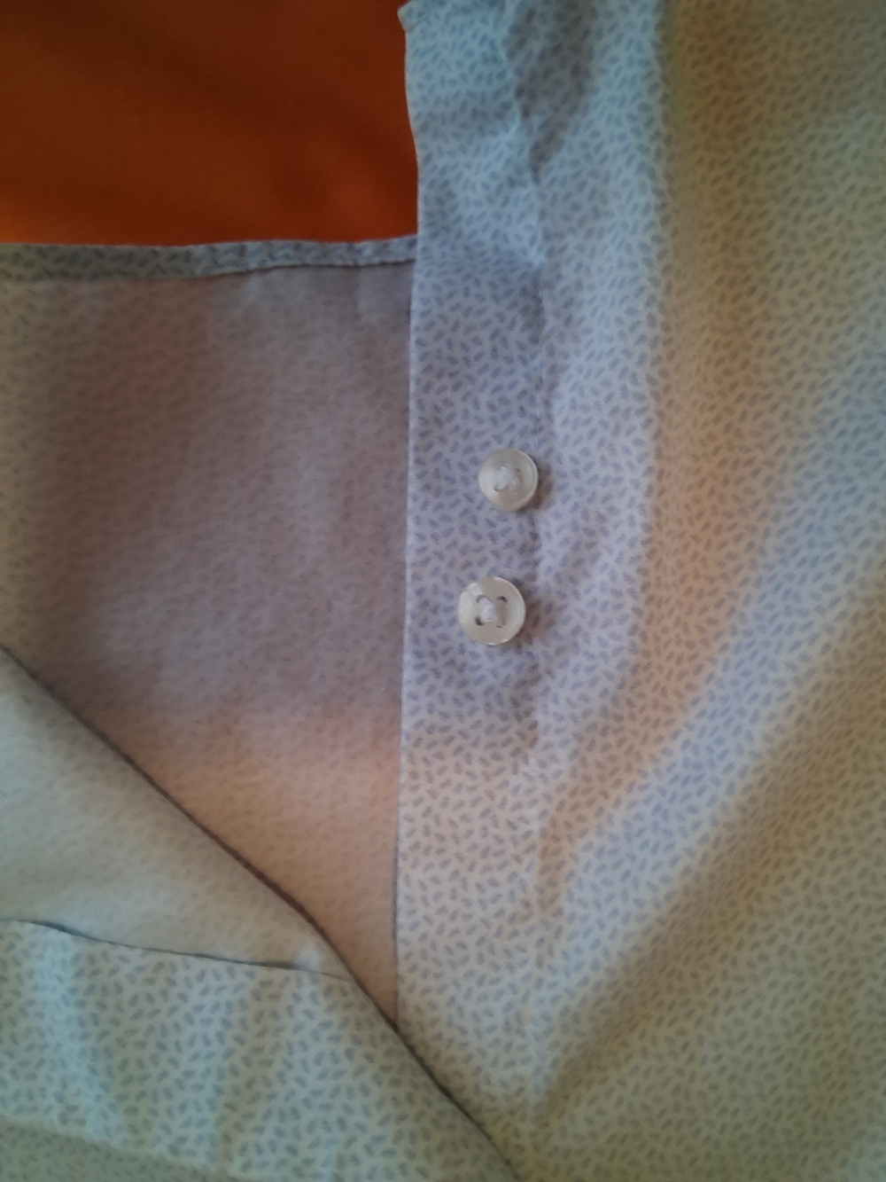 Michael Kors Men’s Dress Shirt Light Blue 18 36/37 Long Sleeve Work Business - Picture 6 of 6
